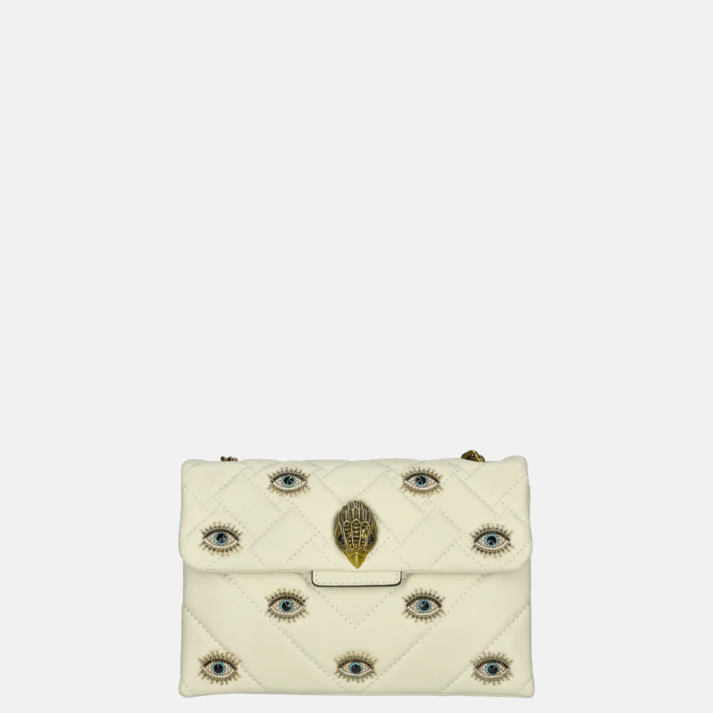 Kurt Geiger Kensington eye schoudertas bone bij Duifhuizen