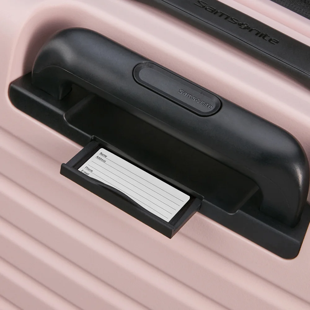 Samsonite Restackd reiskoffer 68 cm uitbreidbaar rose bij Duifhuizen