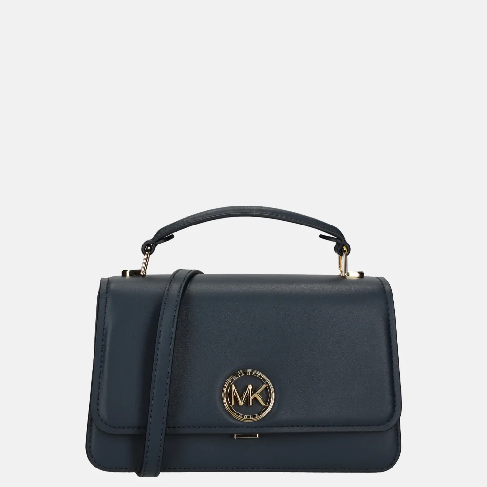 Michael Kors Delancey handtas navy