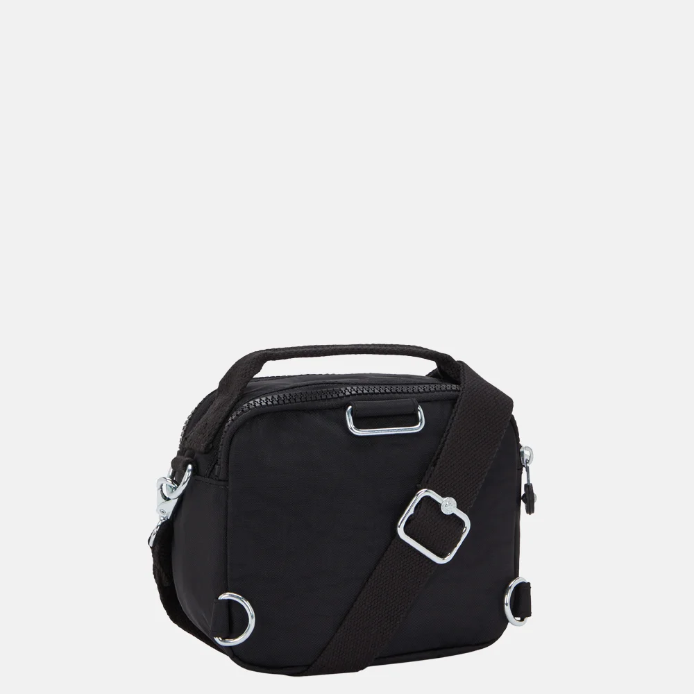 Kipling Cahir handtas 3-in-1 black noir bij Duifhuizen