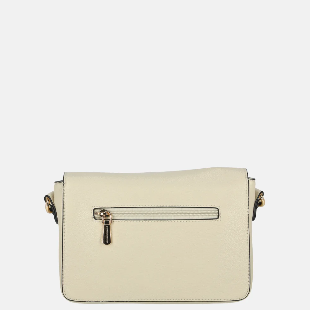 Daniele Donati crossbody tas lichtbeige bij Duifhuizen