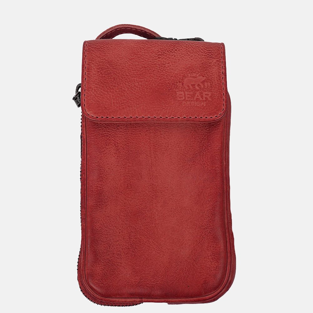 Bear Design Elske telefoontas red bij Duifhuizen