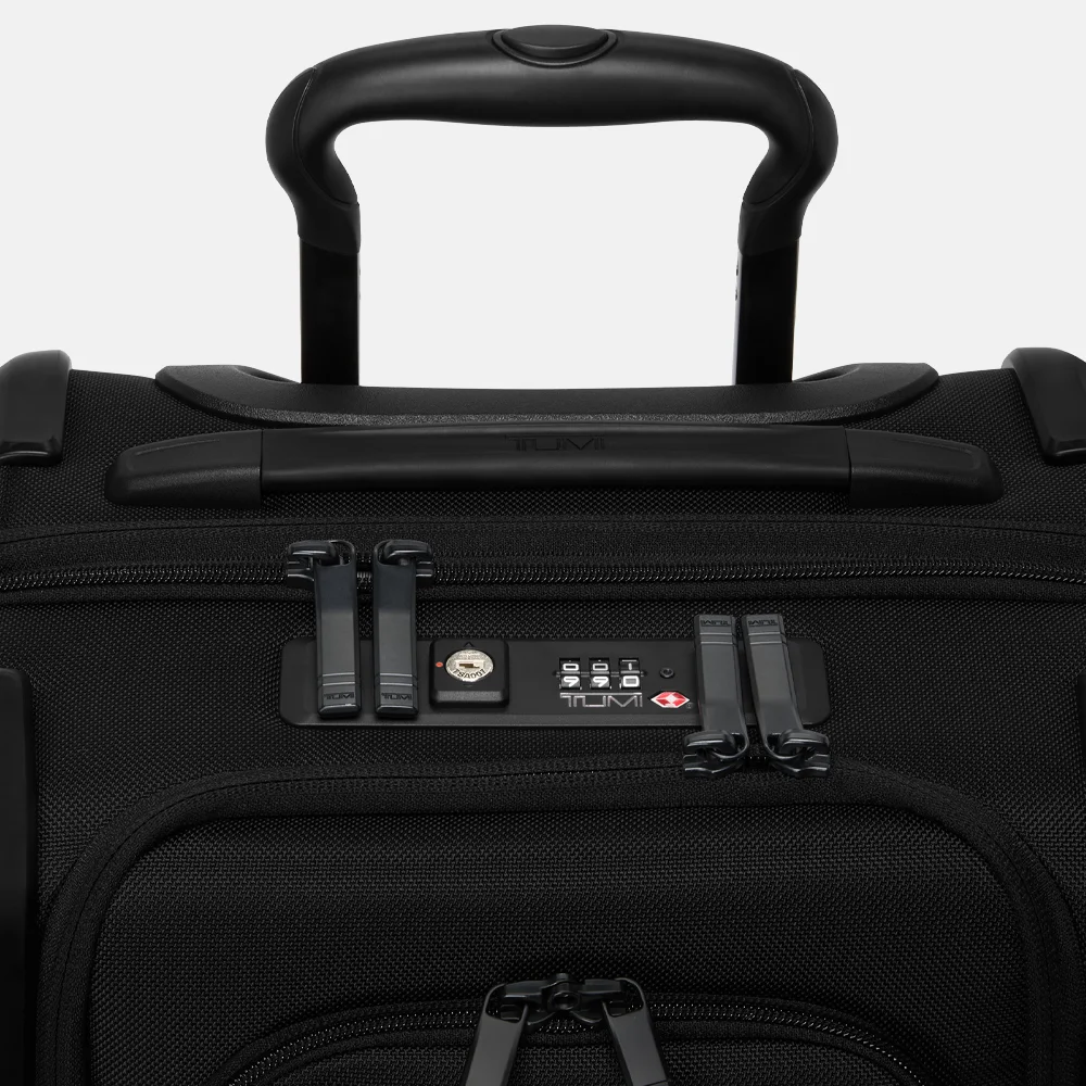 Tumi Alpha Handbagage Dual Access Exp 55 CM black bij Duifhuizen