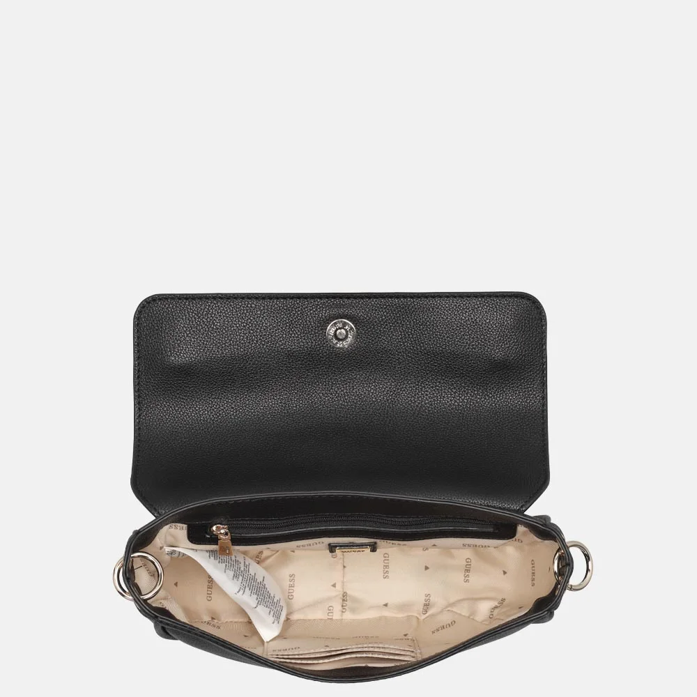 Guess Camelia schoudertas black bij Duifhuizen