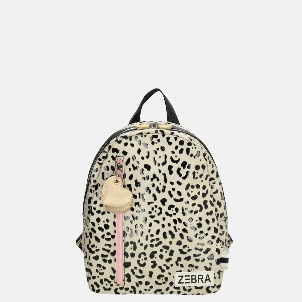 Zebra Trends Spots kinderrugzak S taupe bij Duifhuizen