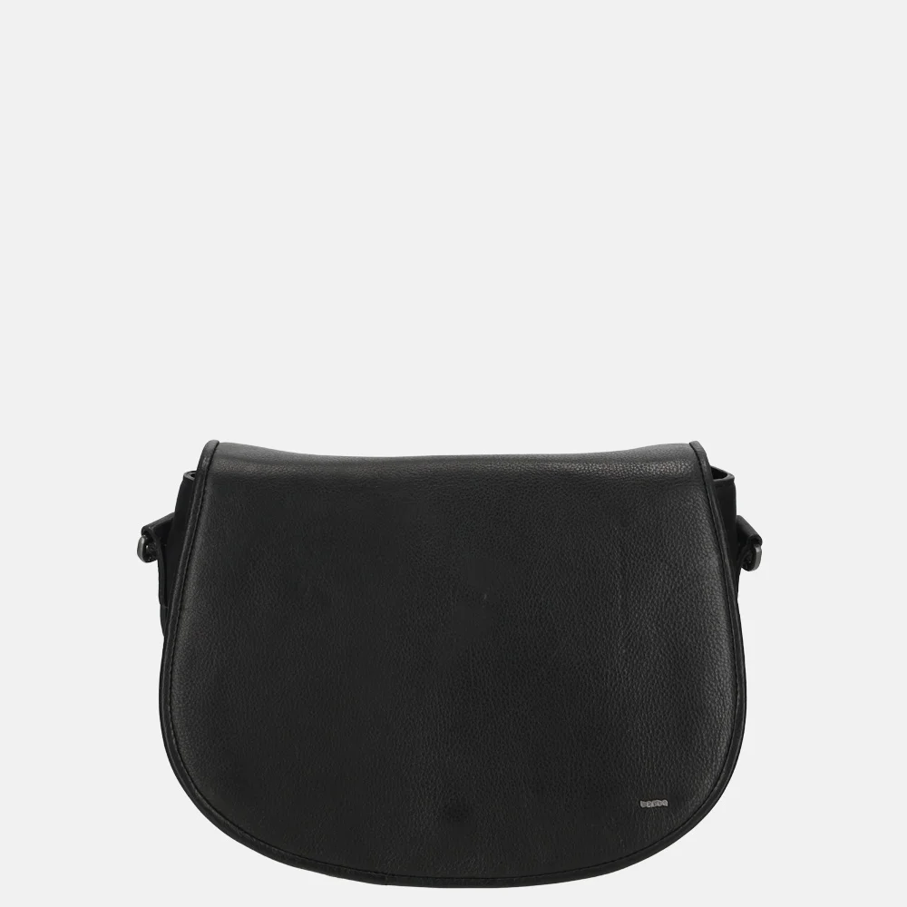 Berba Lucca saddle bag crossbody tas zwart bij Duifhuizen