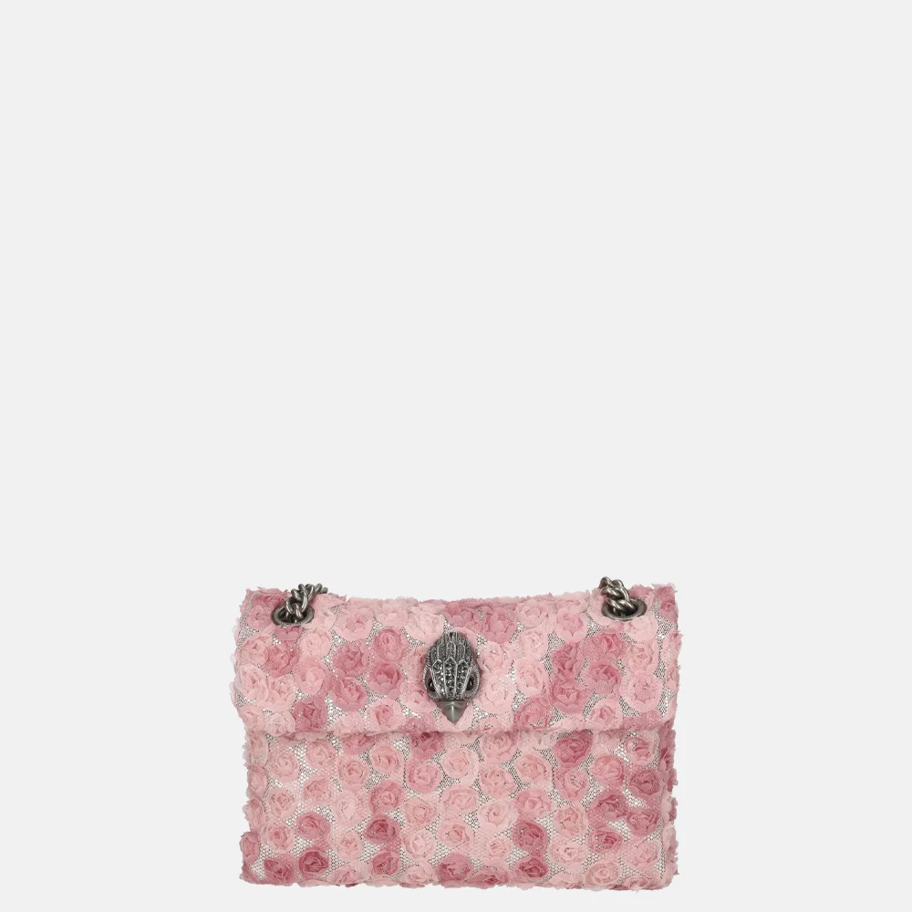 Kurt Geiger Mini Kensington schoudertas rose pink/combi