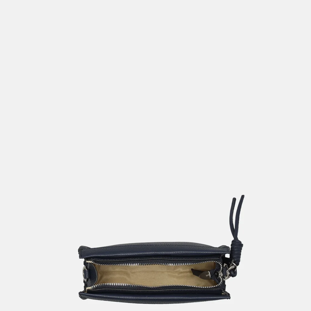 Laurent David Estee crossbody tas navy bij Duifhuizen