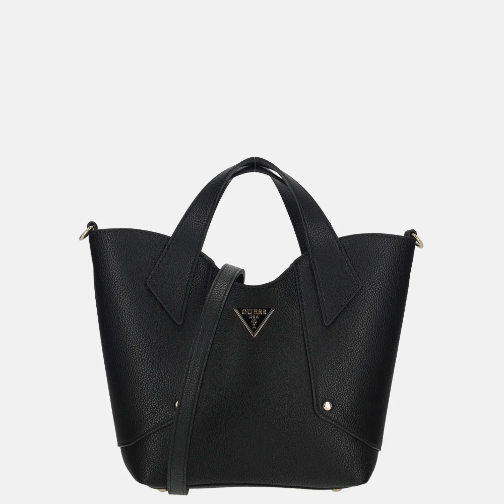 Guess Darcy mini tote handtas black bij Duifhuizen