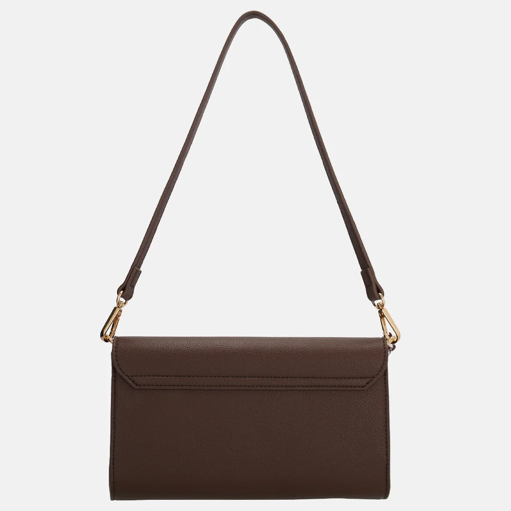 Charm London The Hamptons envelop clutch donkerbruin bij Duifhuizen