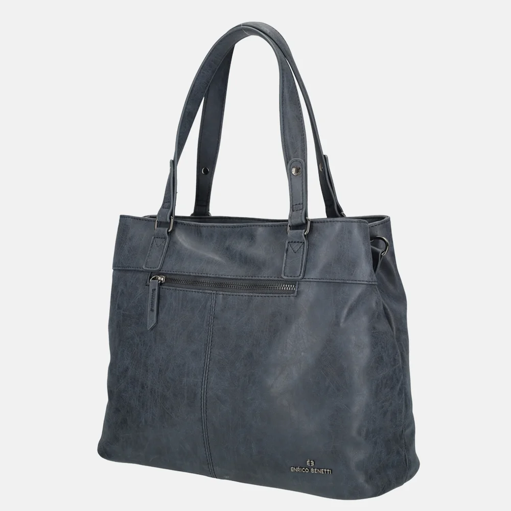 Enrico Benetti Stacey shopper blauw bij Duifhuizen