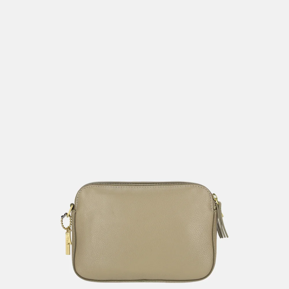 Loulou Essentiels Zoe crossbody tas soft sepia bij Duifhuizen