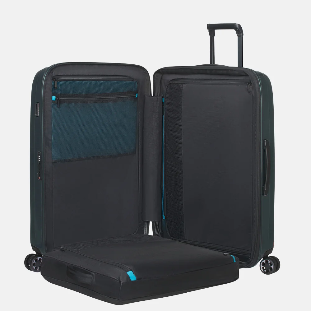 Samsonite Nexis Spinner Expandable reiskoffer 76 cm deep forest bij Duifhuizen