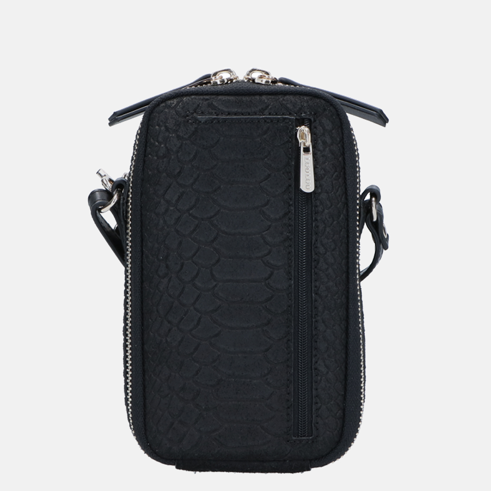 LouLou Essentiels Sugar Snake telefoontas  black bij Duifhuizen