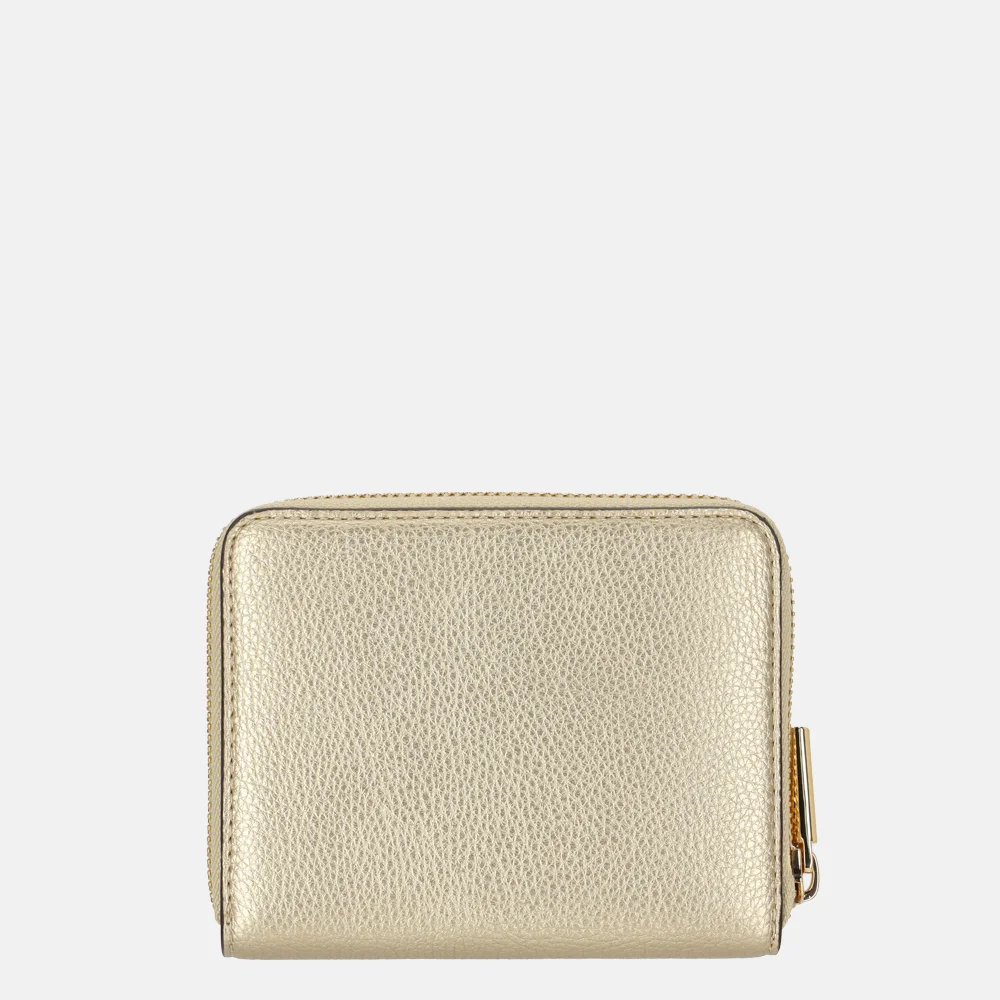 Liu Jo Caliwen ritsportemonnee ziparound M light gold bij Duifhuizen