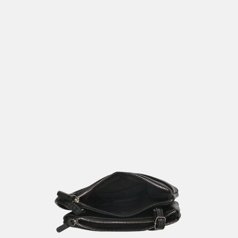 Charm London Stratford crossbody tas black bij Duifhuizen