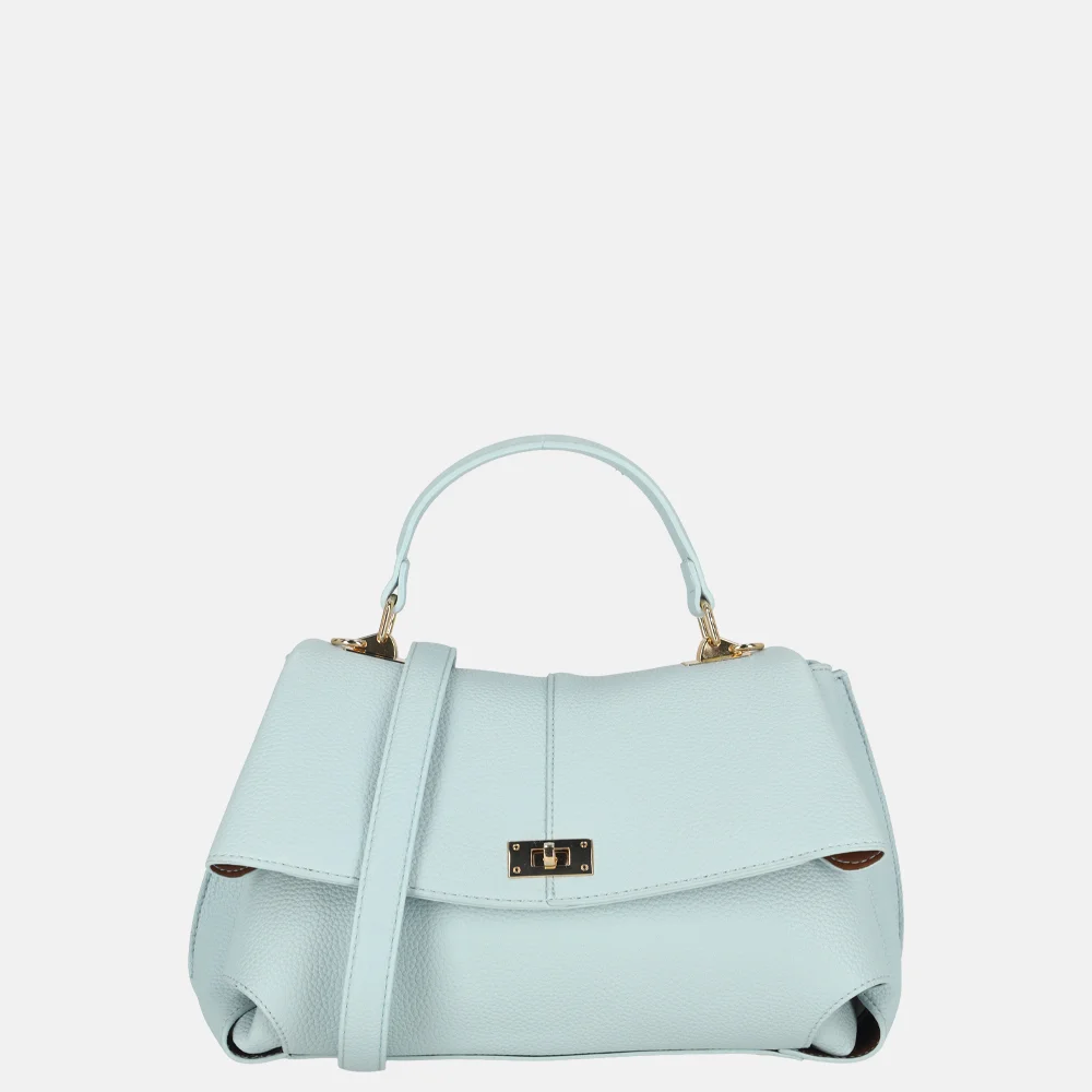 Firenze handtas draaislot light blue