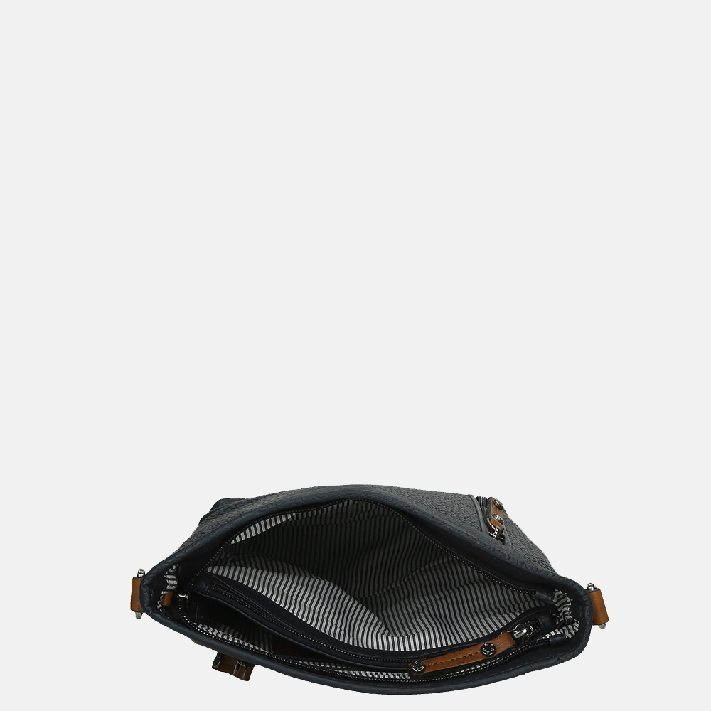 Berba Chamonix crossbody tas navy bij Duifhuizen