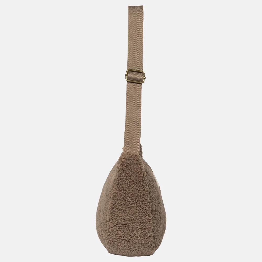 Studio Noos Teddy adult fanny pack crossbody tas brown bij Duifhuizen