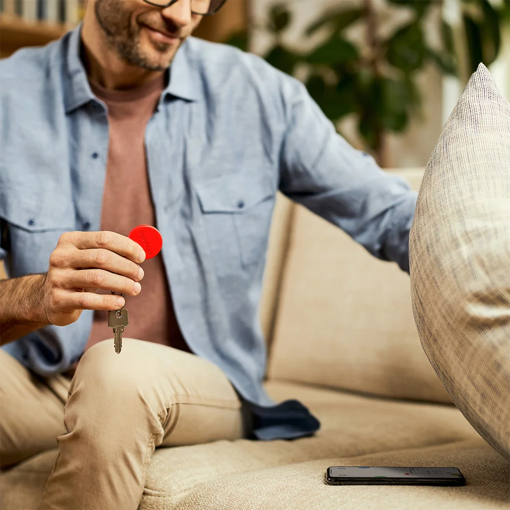 Chipolo ONE Bluetooth Item Finder - Red bij Duifhuizen