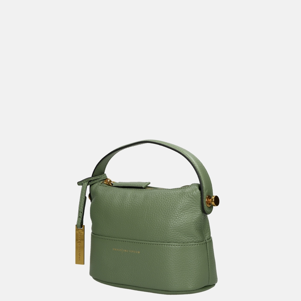 Smaak Amsterdam Mell crossbody tas pistache bij Duifhuizen