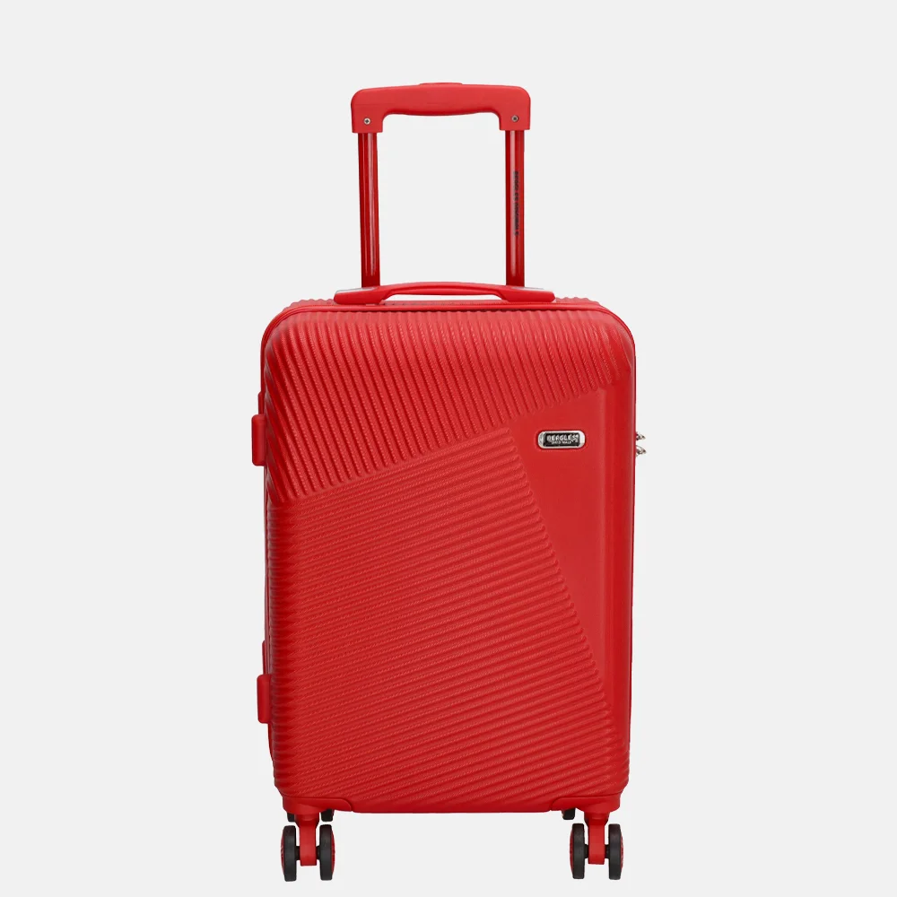 Beagles Originals spinner handbagage koffer 55 cm rood