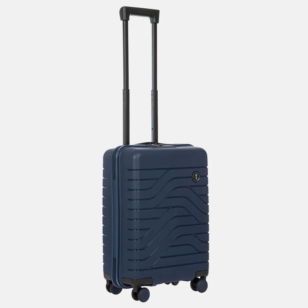 Bric's Ulisse handbagage koffer 55 cm ocean blue bij Duifhuizen