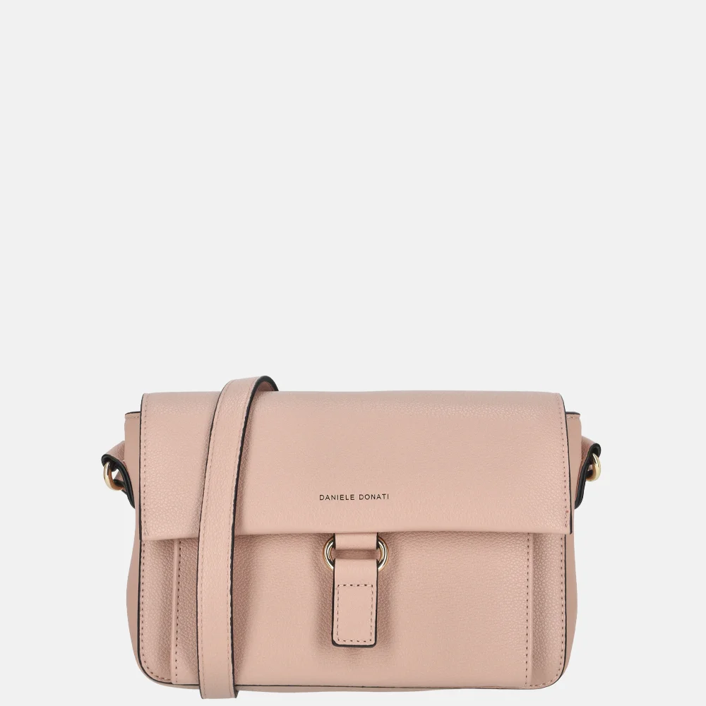 Daniele Donati crossbody tas pink