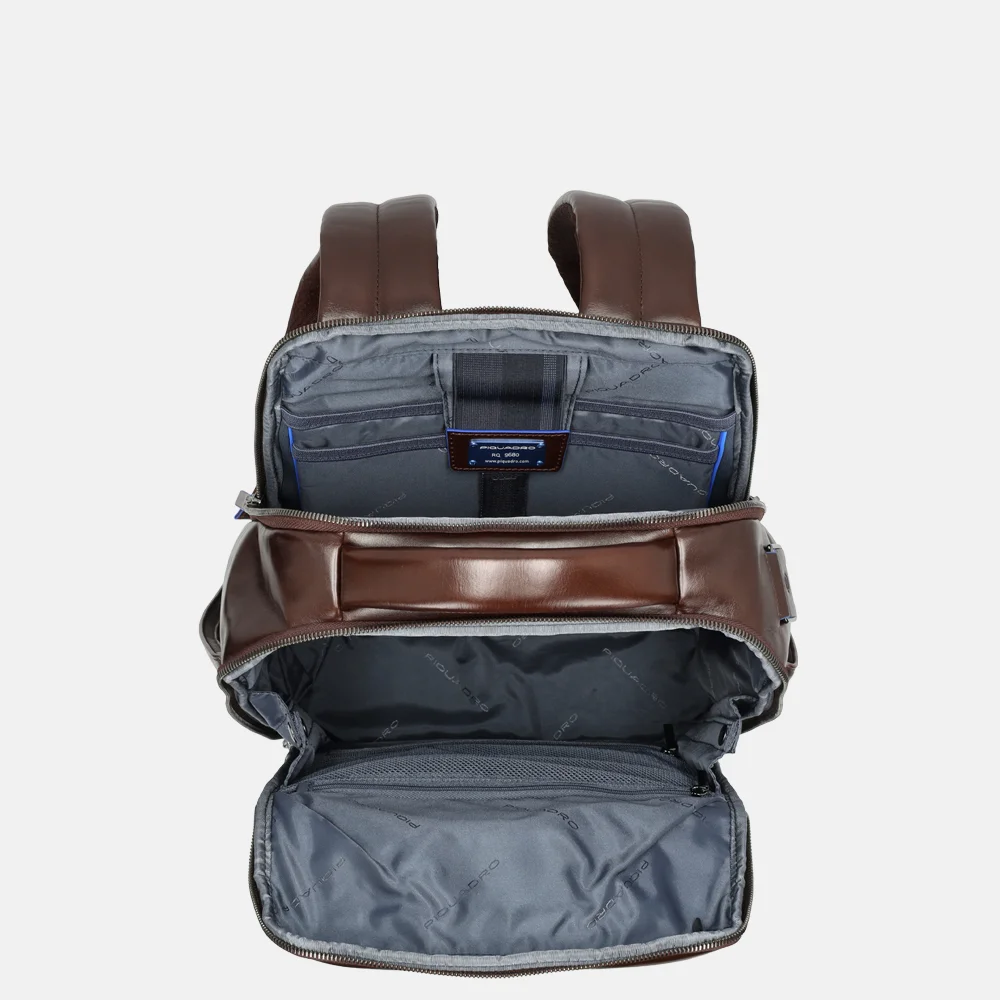 Piquadro Blue square laptoprugzak 15 inch morro bij Duifhuizen