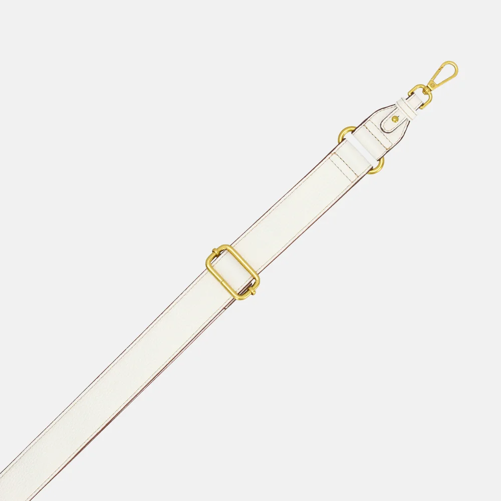 Laurent David Rosa crossbody tas raffia white bij Duifhuizen