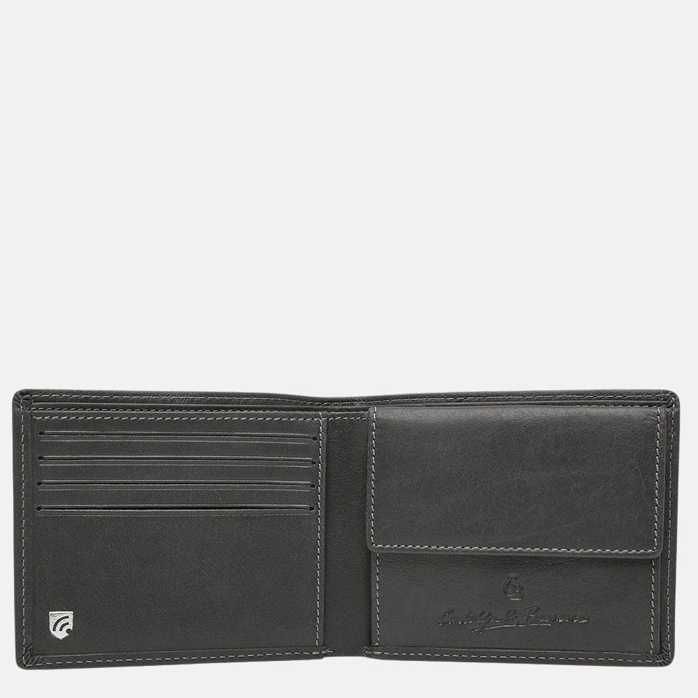 Castelijn & Beerens Canyon billfold zwart bij Duifhuizen