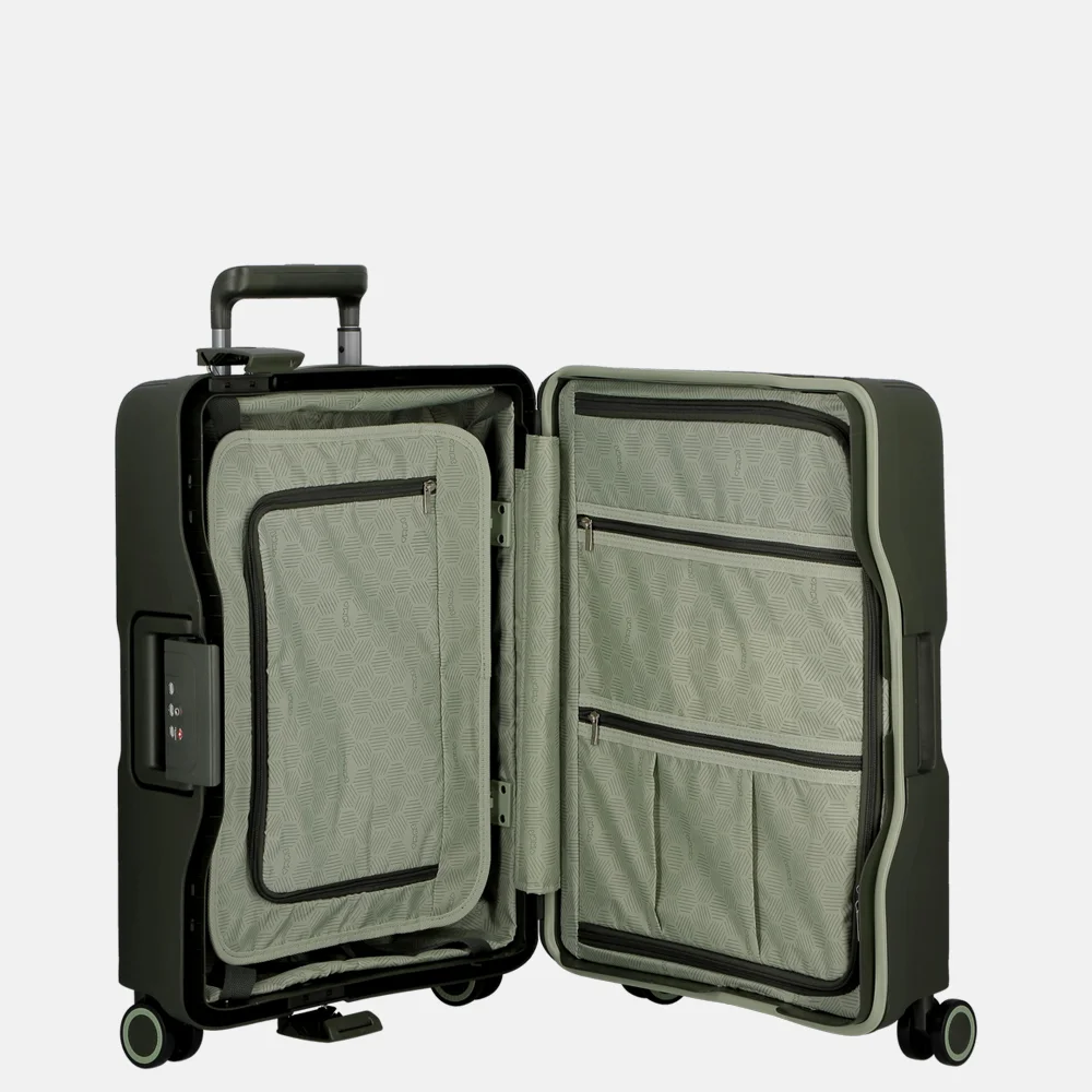 Jump Maxlock handbagage koffer 55 cm kaki bij Duifhuizen