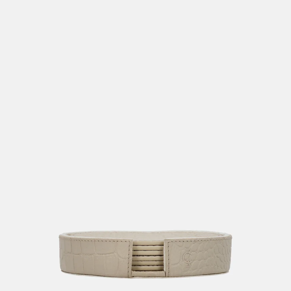 Chamada Chloe Kidney onderzetters croco beige