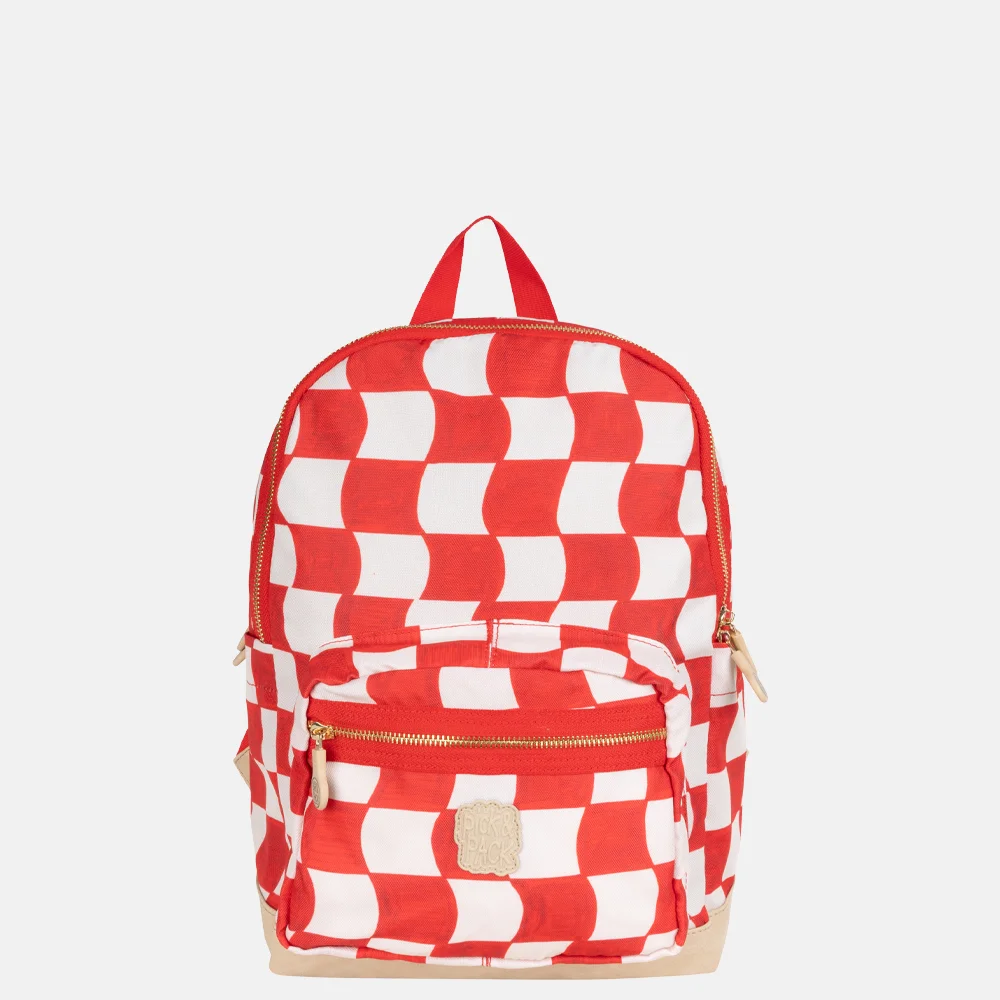 Pick & Pack Check it out kinderrugzak M red