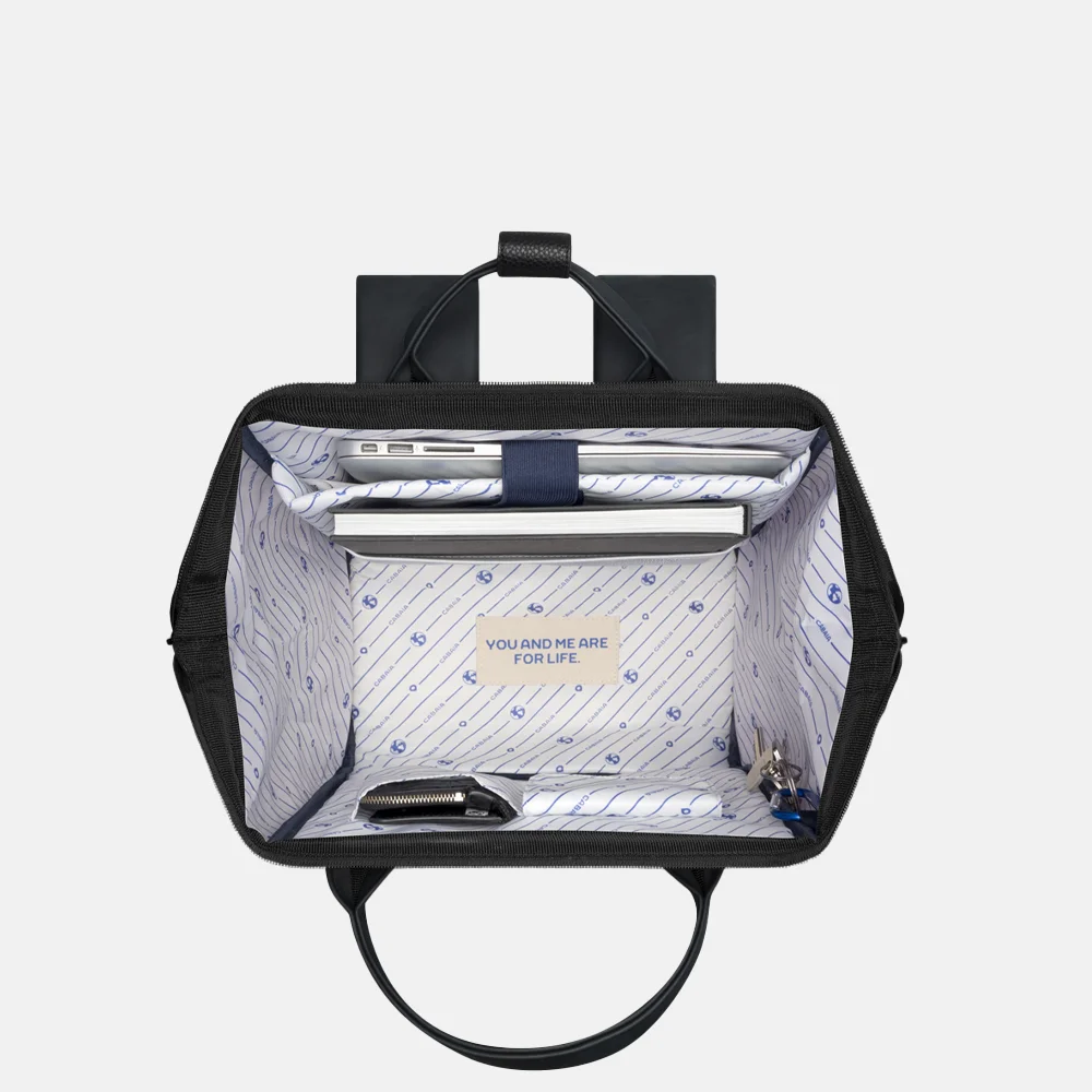 Cabaia Adventurer Nubuck laptoprugzak L 15 inch le harve bij Duifhuizen