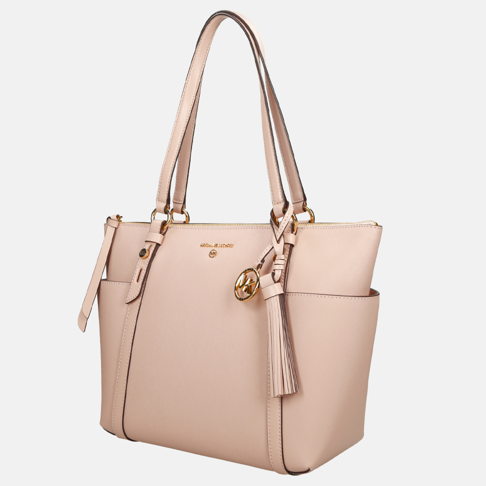 Michael Kors Sullivan shopper M soft pink bij Duifhuizen