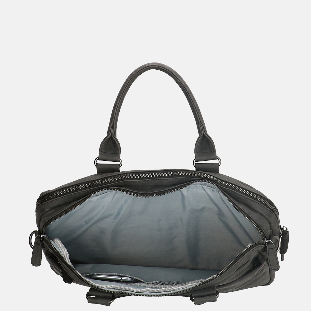 Enrico Benetti Madrid laptoptas 15 inch black bij Duifhuizen