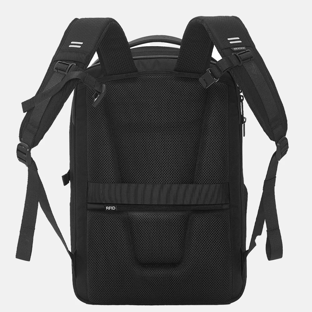XD Design Bizz laptoprugzak antidiefstal 17 inch black bij Duifhuizen