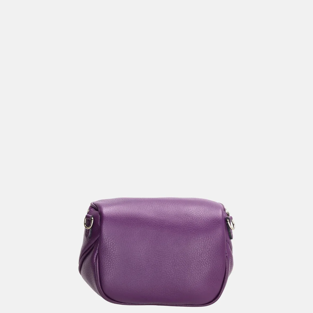 Charm London schoudertas paars bij Duifhuizen