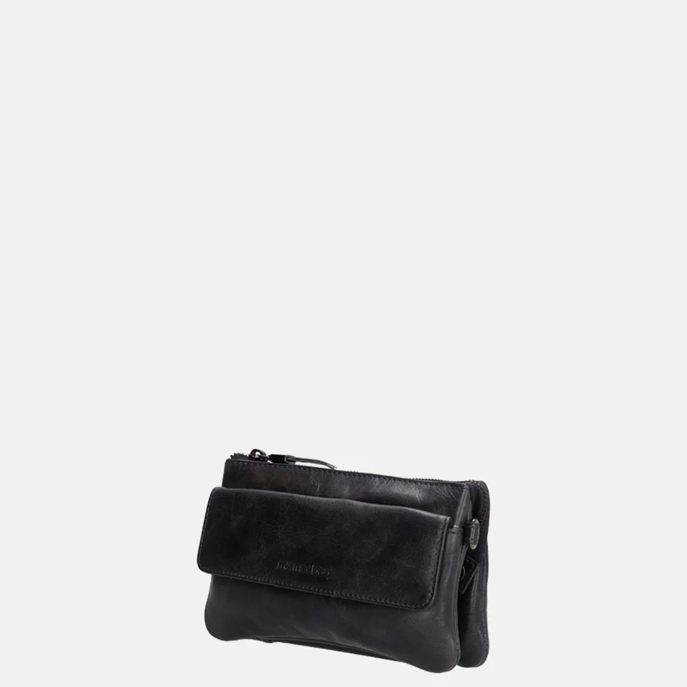 Hide & Stitches Porto crossbody tas S donkerblauw bij Duifhuizen