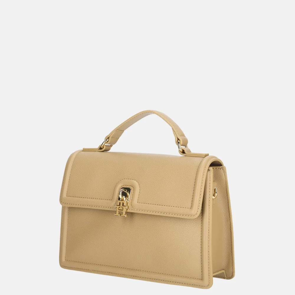 Tommy Hilfiger Eternity mini satchel handtas khaki bij Duifhuizen