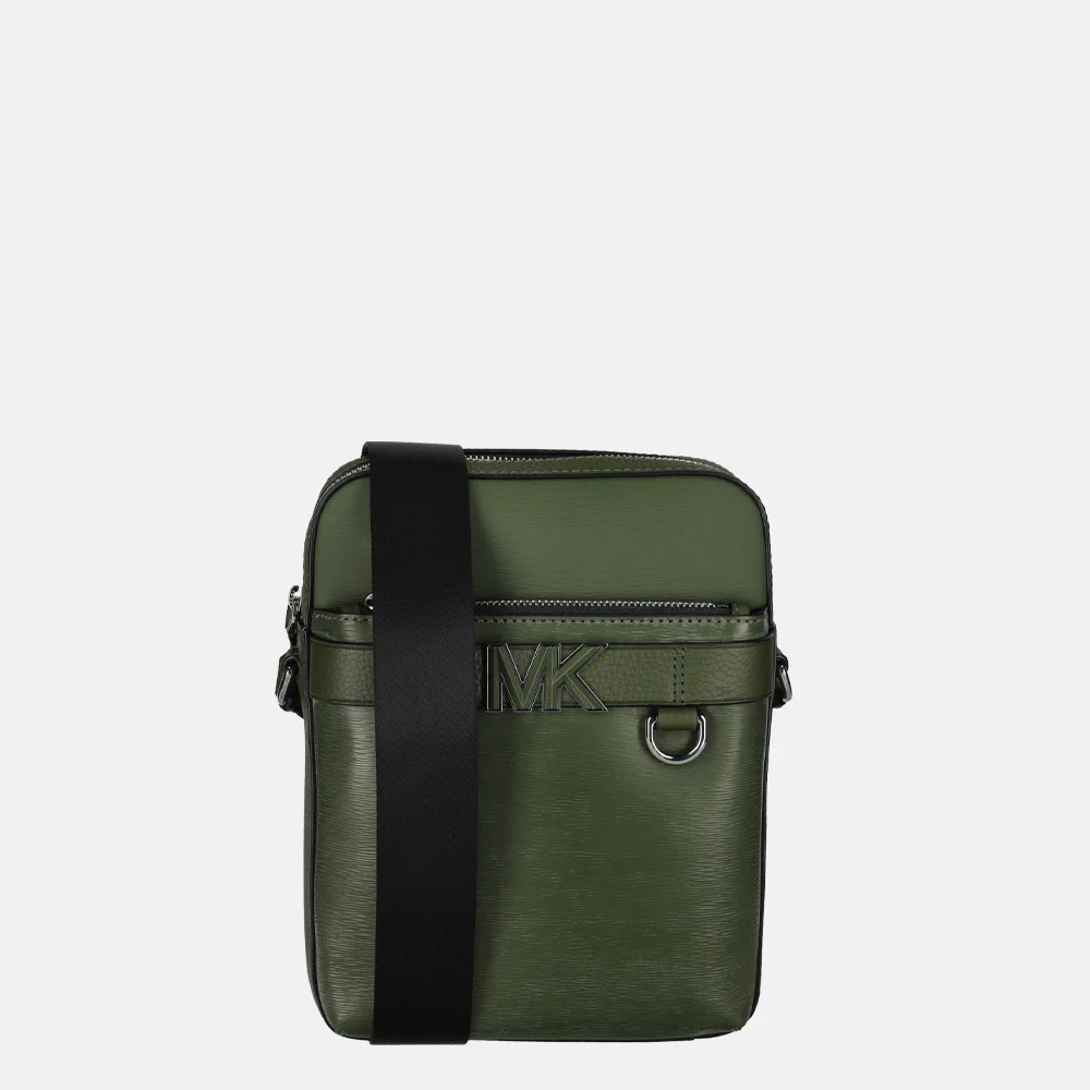 Michael Kors Hudson crossbody tas amazon green bij Duifhuizen