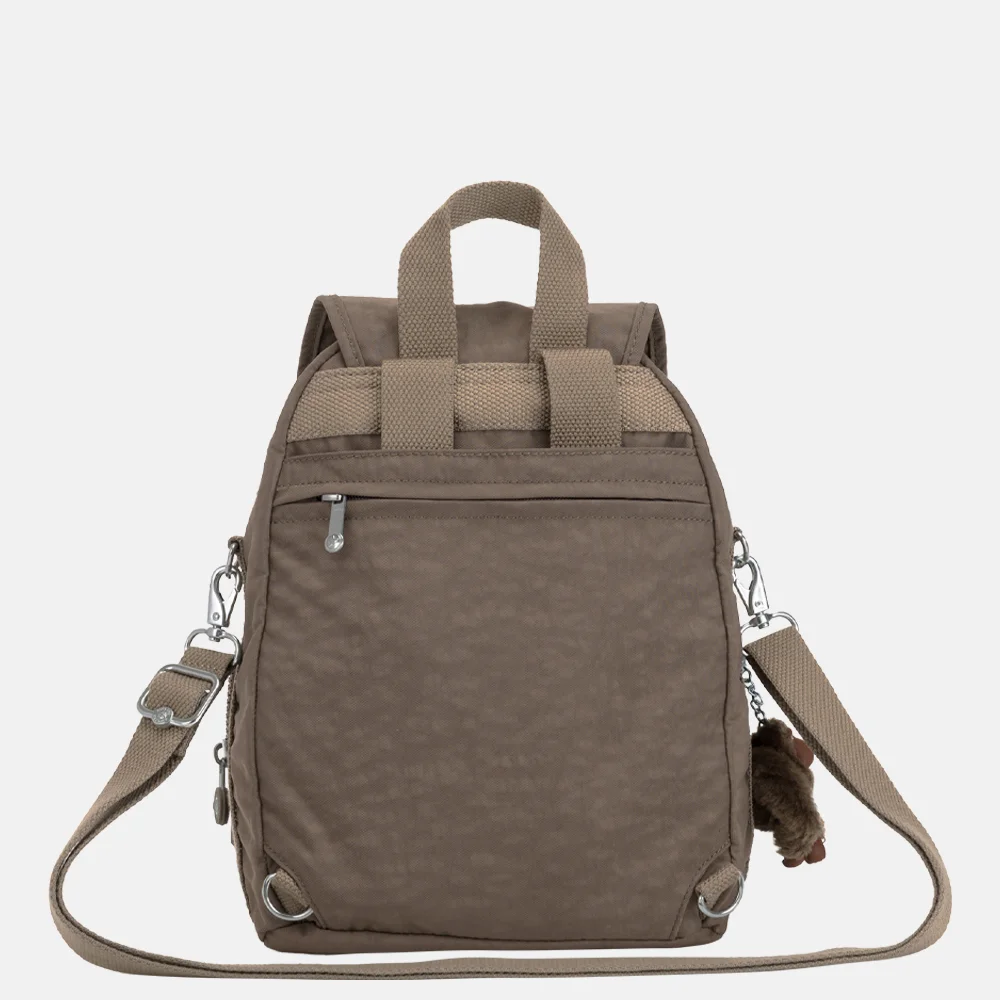 Kipling Firefly Up rugzak true beige bij Duifhuizen