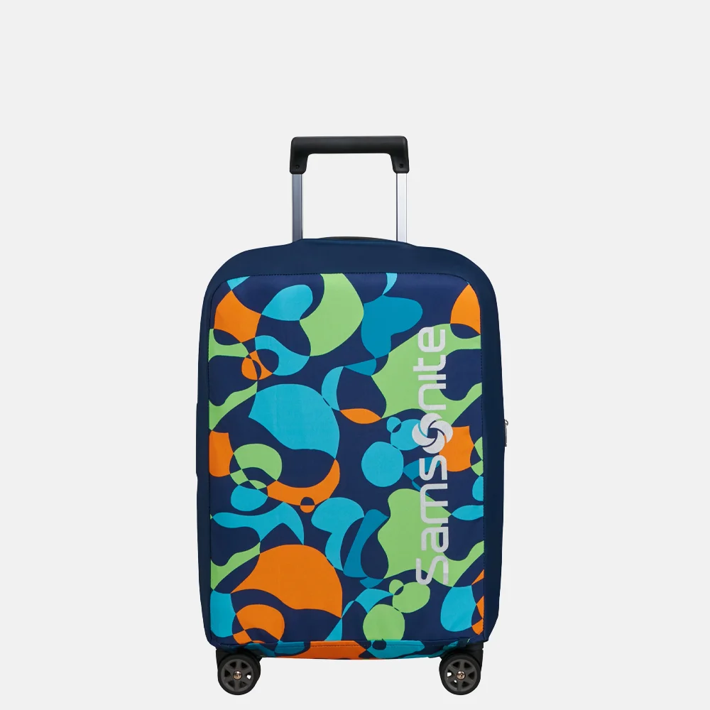 Samsonite TA Revolution kofferhoes S 55 cm colowave multi bij Duifhuizen