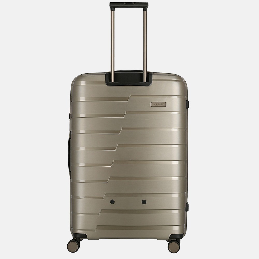 Travelite Air Base koffer 77 cm champagne bij Duifhuizen