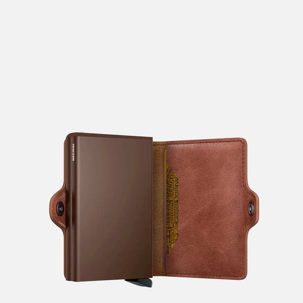 Secrid Twinwallet pasjeshouder vintage cognac-brown bij Duifhuizen