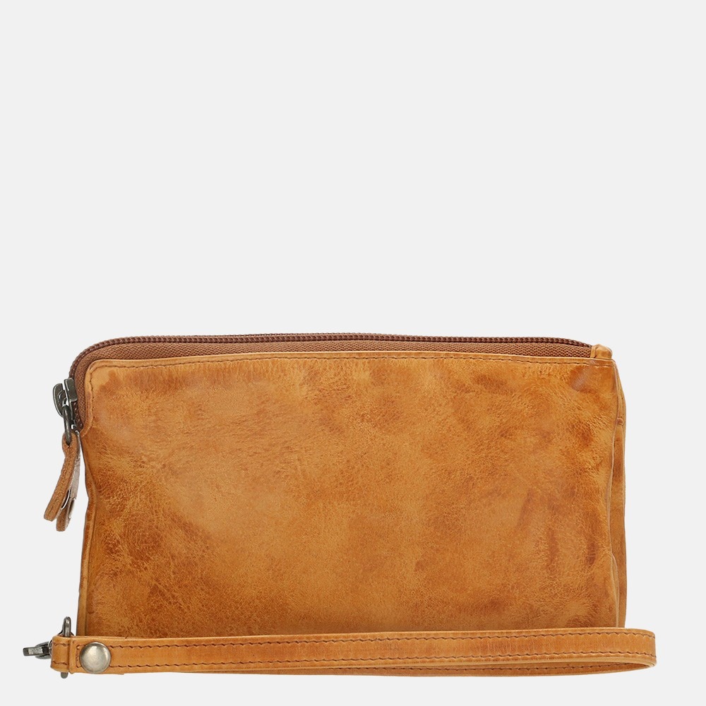 Old West Paint Rock portemonnee oker bij Duifhuizen