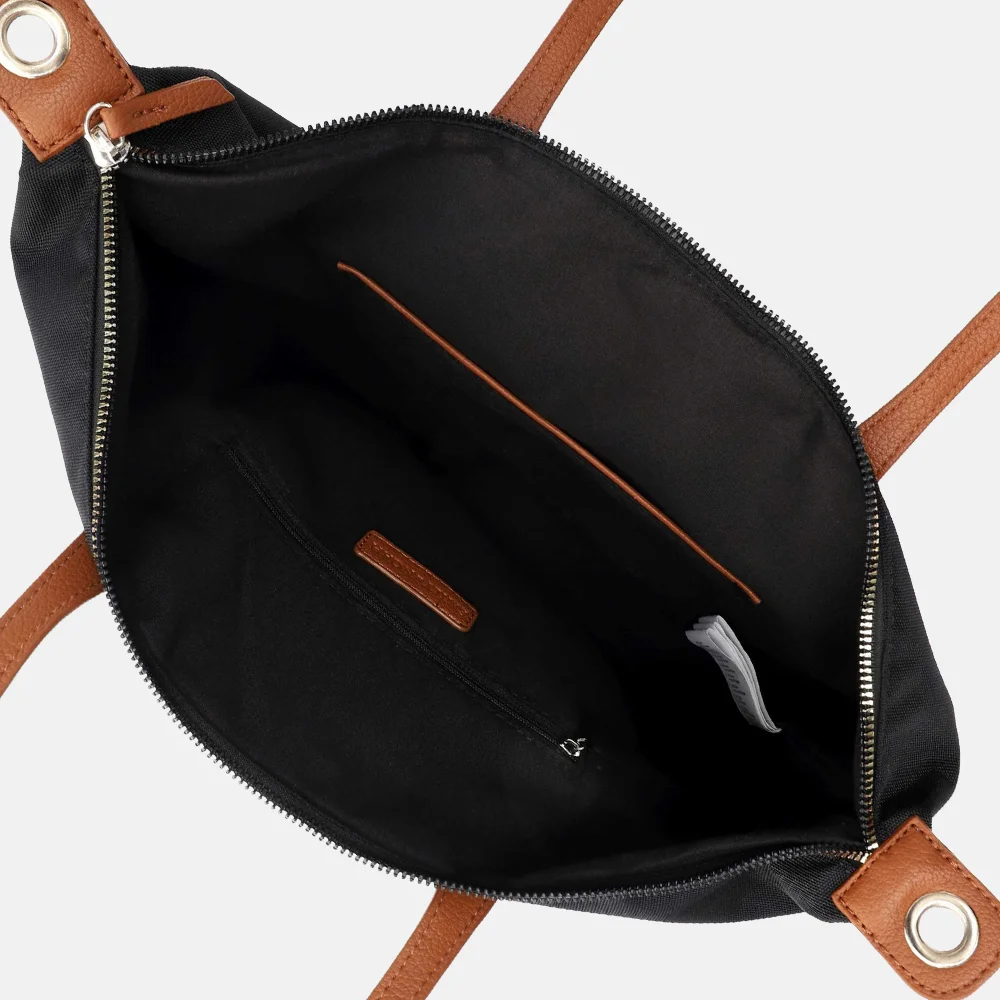 Emily & Noah Jarina shopper zwart bij Duifhuizen