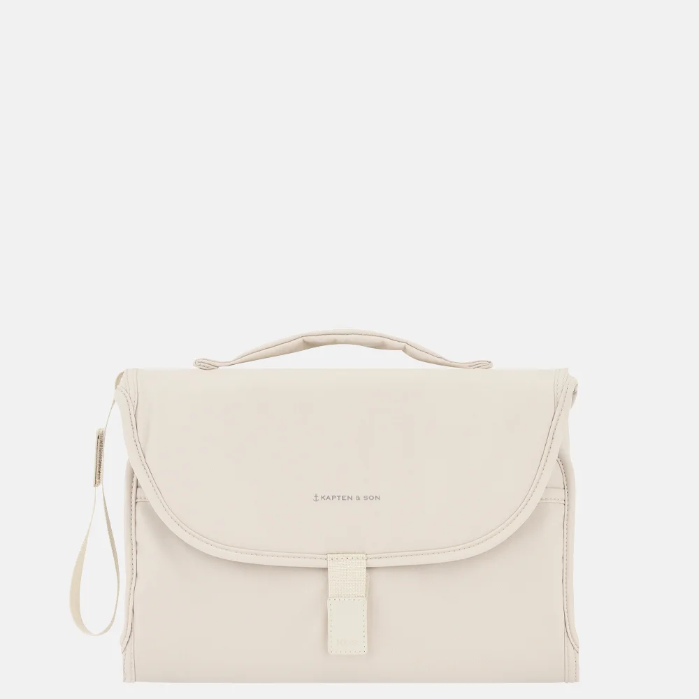 Kapten & Son Diaper verschoningsmat sandstone bij Duifhuizen