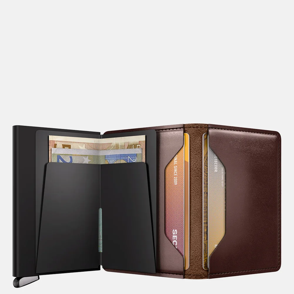 Secrid Premium Slimwallet pasjeshouder Dusk Dark Brown + bij Duifhuizen